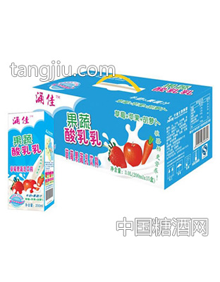利乐砖果蔬酸乳乳饮品200mlx15
