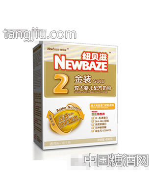 金装400克2段盒装纽贝滋奶粉