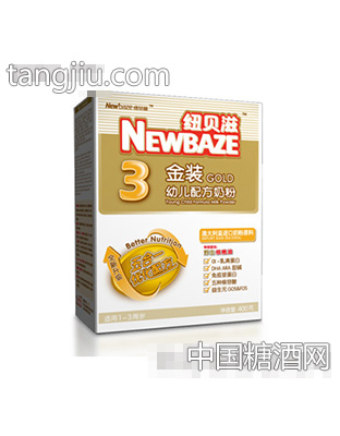 金装400克3段盒装纽贝滋奶粉