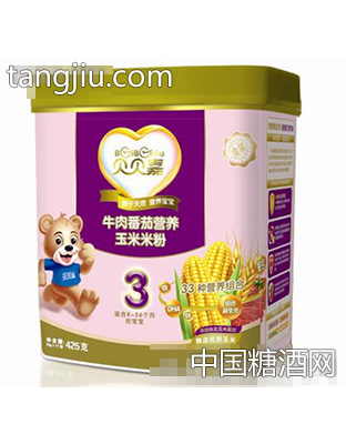 贝贝嘉牛肉番茄玉米粉