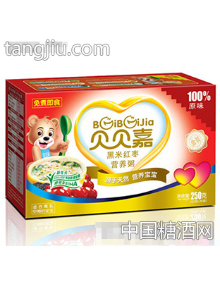黑米红枣粥
