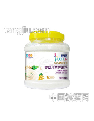 巨臣850桶装婴幼儿米粉葛根优肠配方