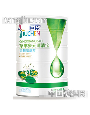巨臣草本多元清清宝金银花配方400g