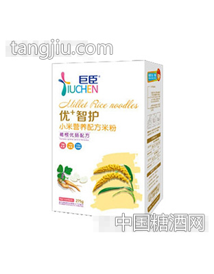 巨臣盒装葛根优肠配方小米营养米粉