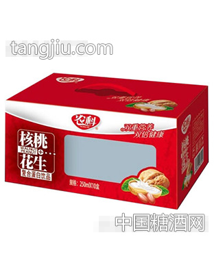 农科核桃花生礼盒250ml*10