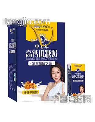 农科中老年高钙低糖奶250ml*16