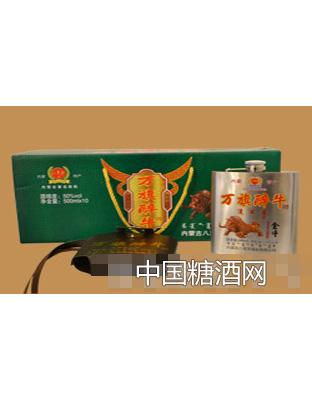 万旗醉牛酒正宗闷倒驴酒二斤（金牛）