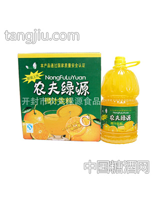 农夫绿源橙汁饮料箱装