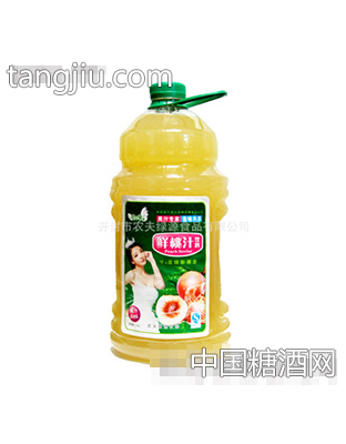 农夫绿源鲜桃汁饮料