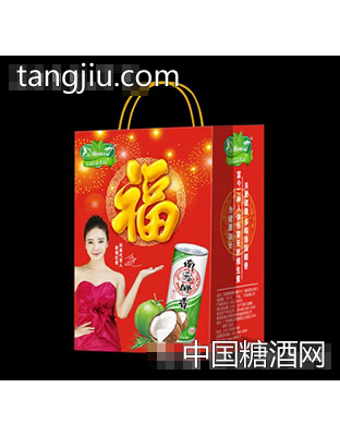 南国椰香椰子汁245ml手提袋