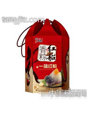 一品红船粽