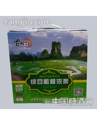 古州宁大绿豆粗粮浓浆