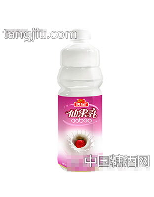 草莓味果汁乳饮料