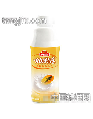 木瓜味果汁乳饮料