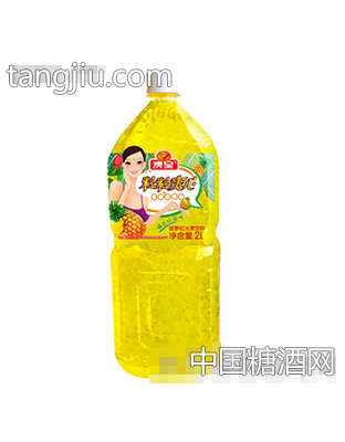 菠萝粒水果饮料