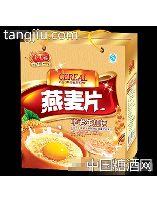 600g中老年加钙燕麦片