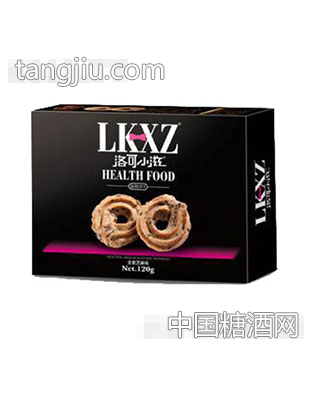 洛可小滋曲奇饼干宽盒装全买芝麻味120g