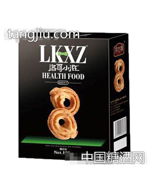 洛可小滋曲奇饼干箱装120g椰丝味