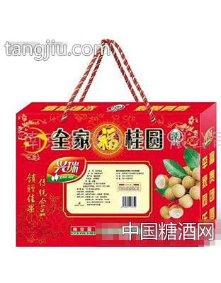 光瑞518g全家福桂圆
