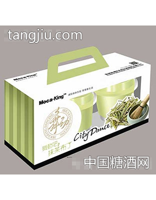 摩咔金纸盒装两连杯抹茶布丁