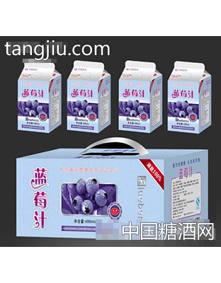 蓝莓汁礼品箱