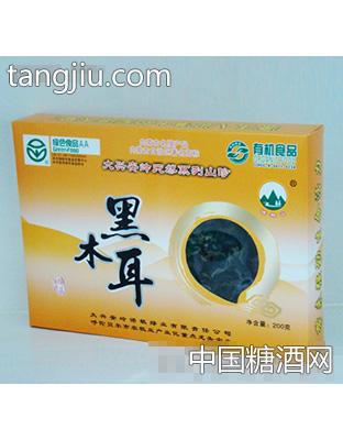 诺敏盒装黑木耳200g