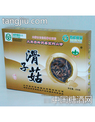 诺敏盒装滑子菇200g