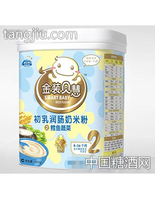 450克初乳润肠奶米粉之鳕鱼蔬菜