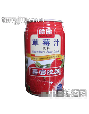 侬侬草莓汁320ml