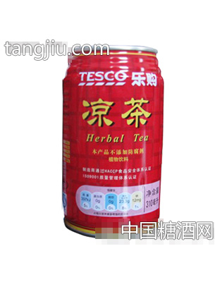 乐购凉茶310ml