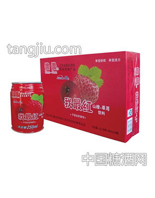 侬侬山楂草莓汁