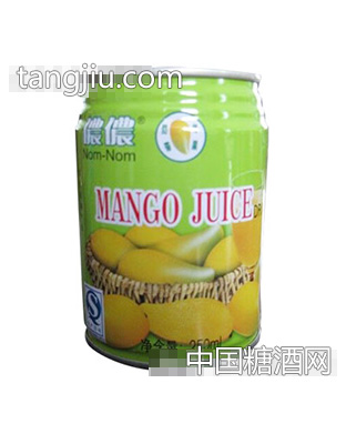 侬侬芒果汁罐装250ml