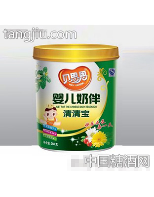 贝思恩360g易拉盖奶伴清清宝