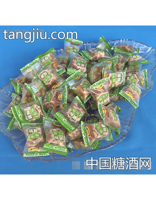 联侨杜浔酥糖皇冠系列绿色袋装