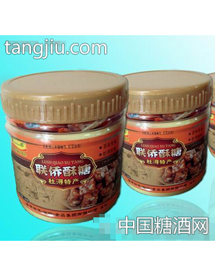 联侨酥糖经典休闲罐装228g