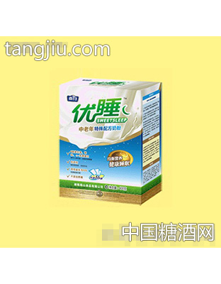 优睡中老年特殊配方奶粉盒装