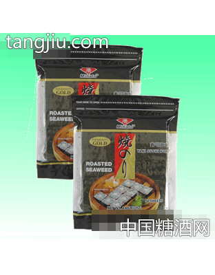 定牌加工50枚烤海苔黑袋