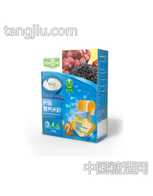 诺聪护肠营养米粉(黑米红枣米粉)