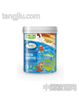 诺聪牛初乳粗粮营养米粉(玉米胡萝卜口味)