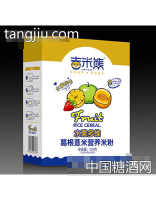 水果多维葛根薏米米粉（水蜜桃味）盒装