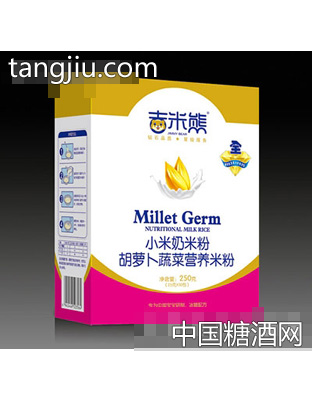 100g胡萝卜蔬菜米粉盒装