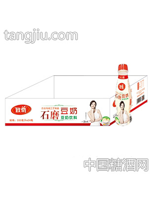 致奇石磨豆奶饮料