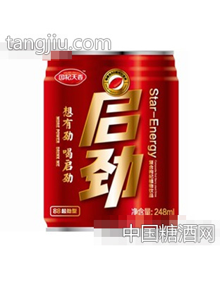248ml启劲复合枸杞植物饮品红罐