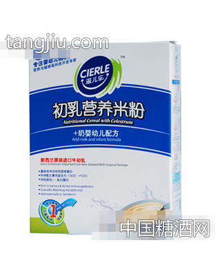 滋儿乐初乳营养米粉+奶米粉盒装