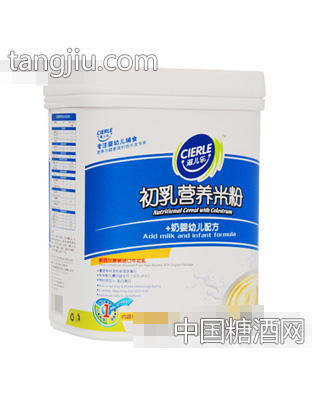 滋儿乐初乳营养米粉+奶米粉听装
