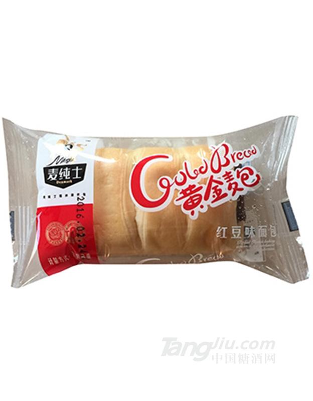 麦纯士黄金麦包红豆味面包