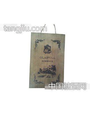 双支黑木盒