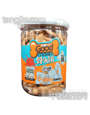 欧尚贝可骨头饼牛奶风味100g