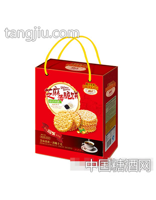 啤尔卡斯芝麻薄脆饼手提袋600g