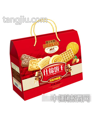 啤尔卡斯什锦饼手提箱800g